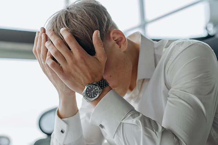 Stressed Out Small Business Owner