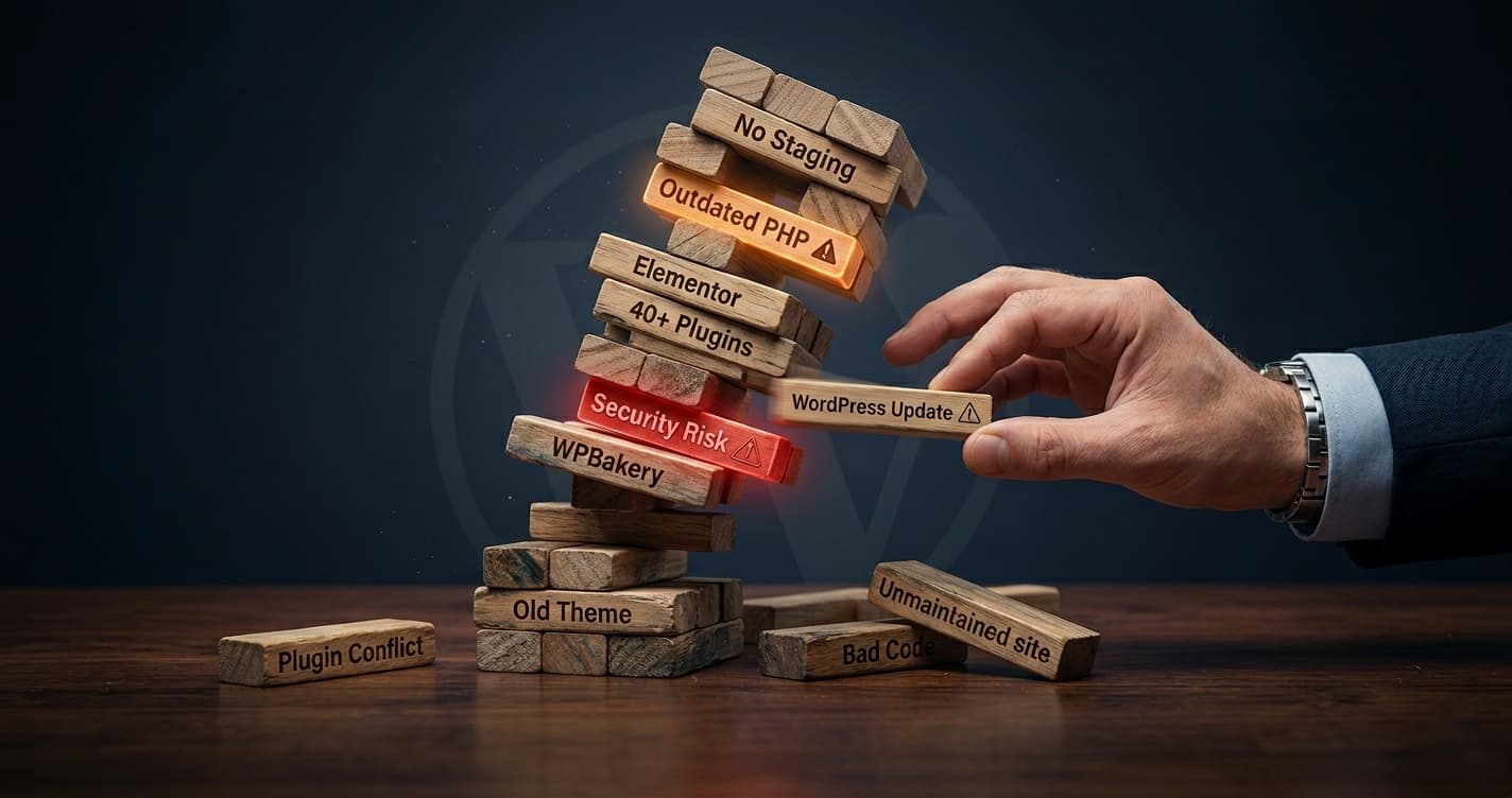 Fragile WordPress Site